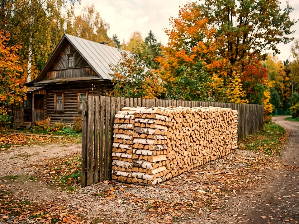 Дуб + укладка в дровник, Выкса, проезд Новая, 10